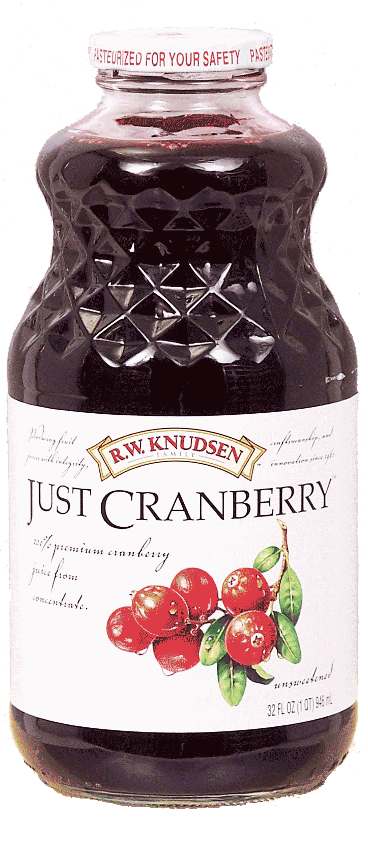 R. W. Knudsen Family Just Cranberry 100% premium cranberry juice concentrate, unsweetened Full-Size Picture